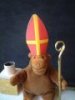 Sinterklaas Monkey on a roof
