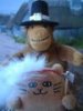Pilgrim Monkey and Indian Cat in Plimouth