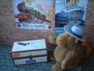 Monkey with GWR and White Star Line posters